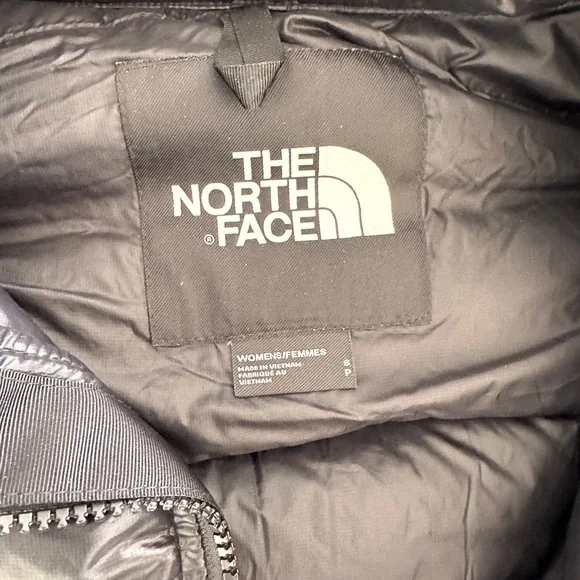 The North Face Shiny Black Puffer Nuptse Jacket - Picture 3 of 6
